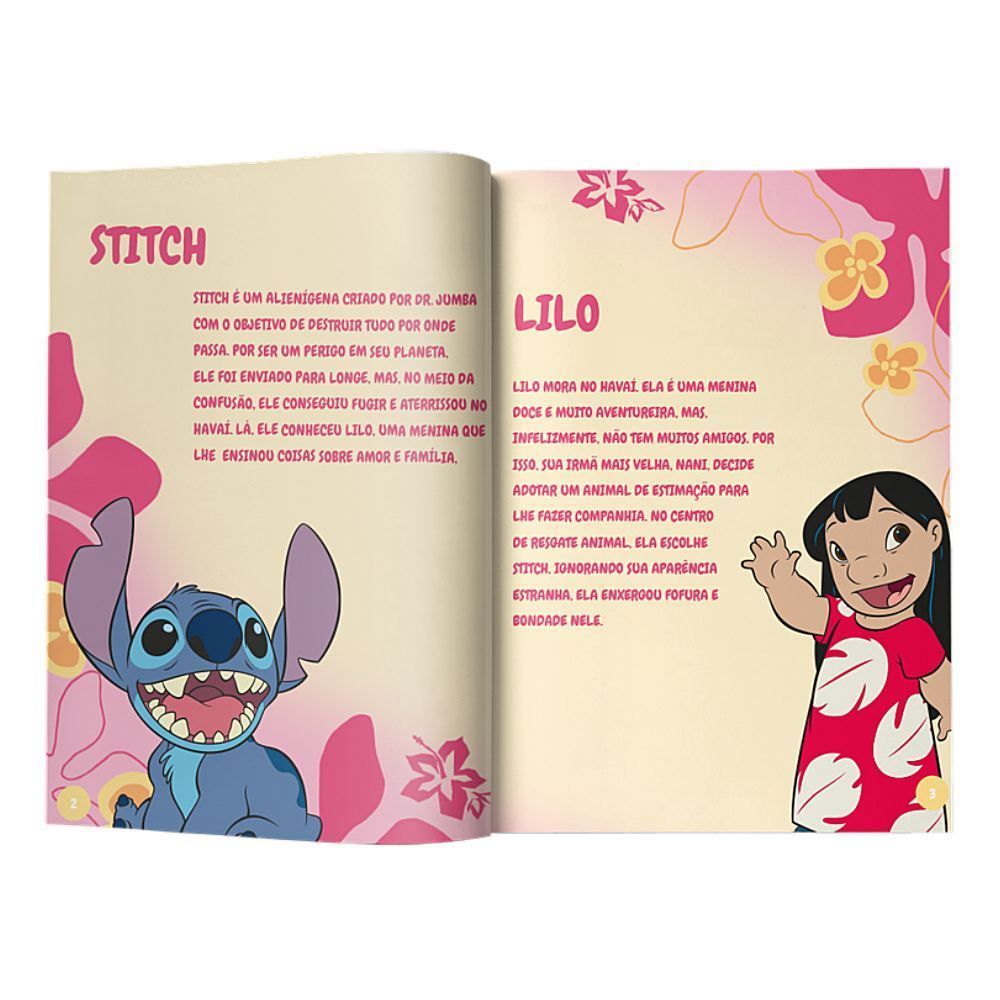 Livro 500 Adesivos Stitch Culturama Editora - Diversão