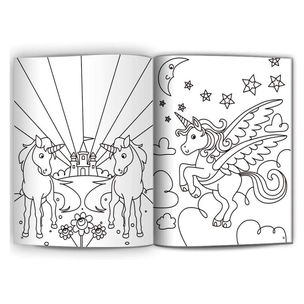 Livro 500 Adesivos Unicórnios Culturama - 020090101