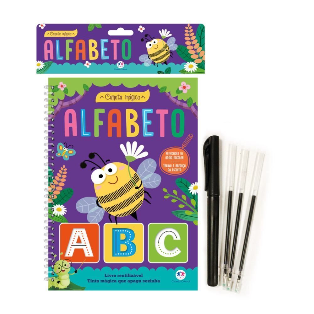 Livro Alfabeto Caneta Mágica - Ciranda Cultural