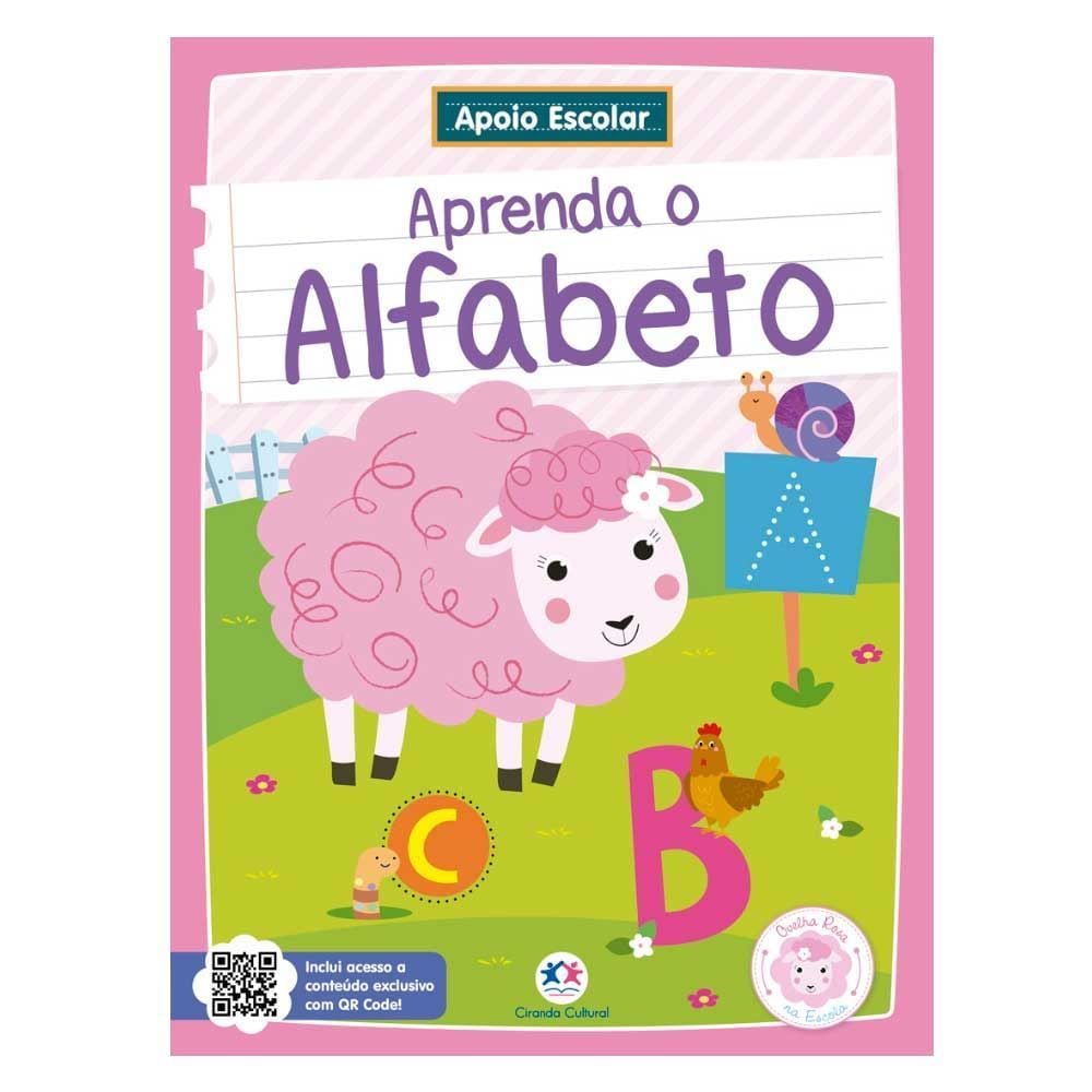 Livro Apoio Escolar Aprenda O Alfabeto Ciranda Cultural - 9786555007558