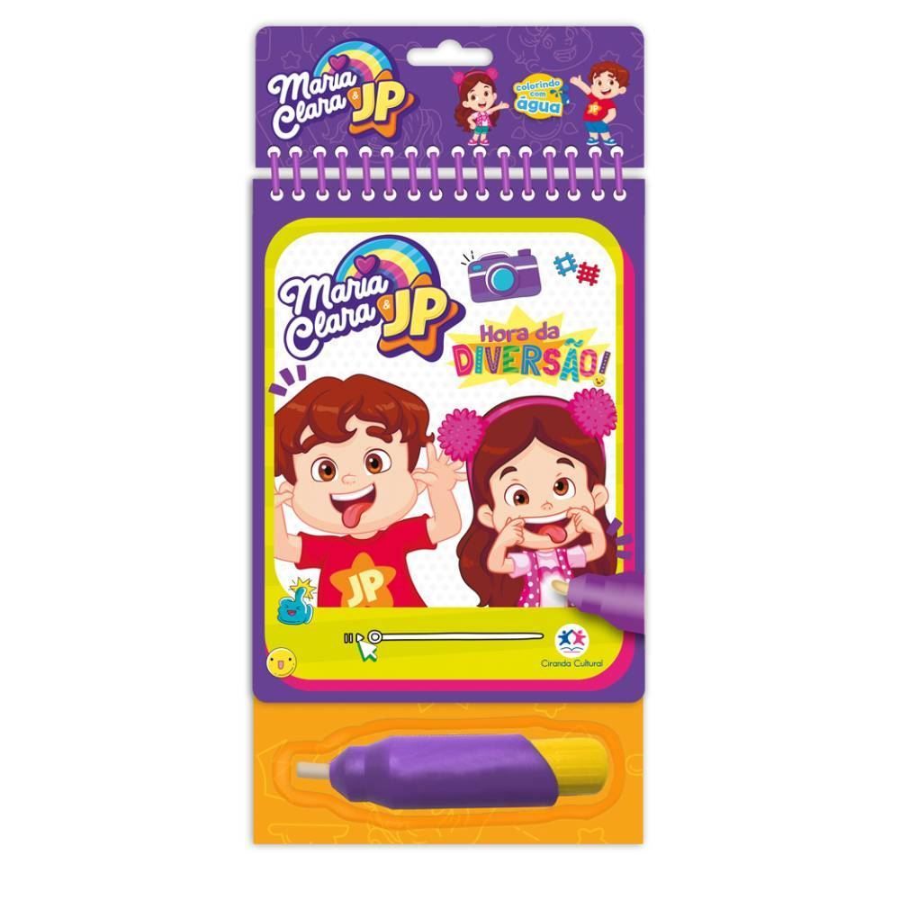 Livro Aquabook Maria Clara E Jp Ciranda Cultural - Hora Da Diversão