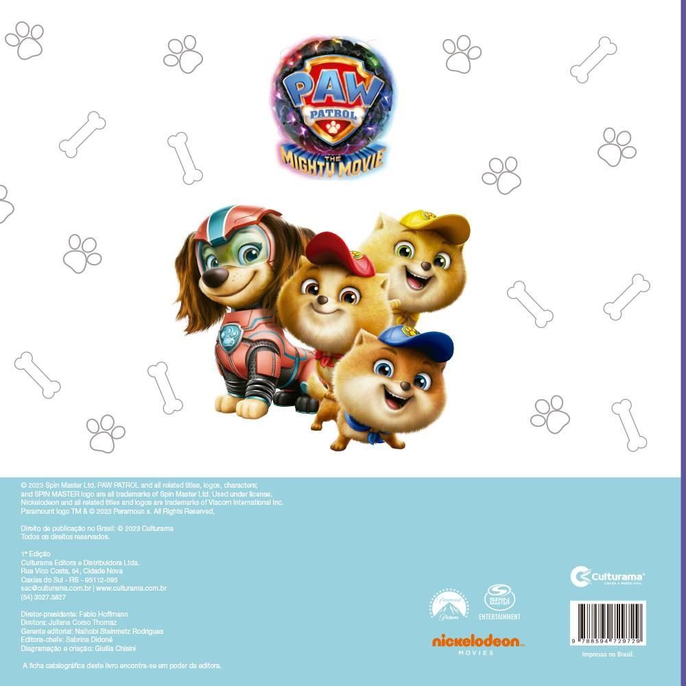 Livro Arte E Cor Patrulha Canina Culturama - 020523001