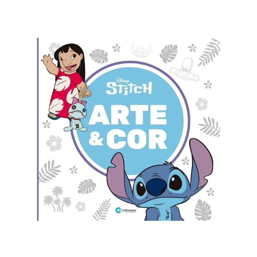 Livro Arte E Cor Stitch Culturama - 020520215