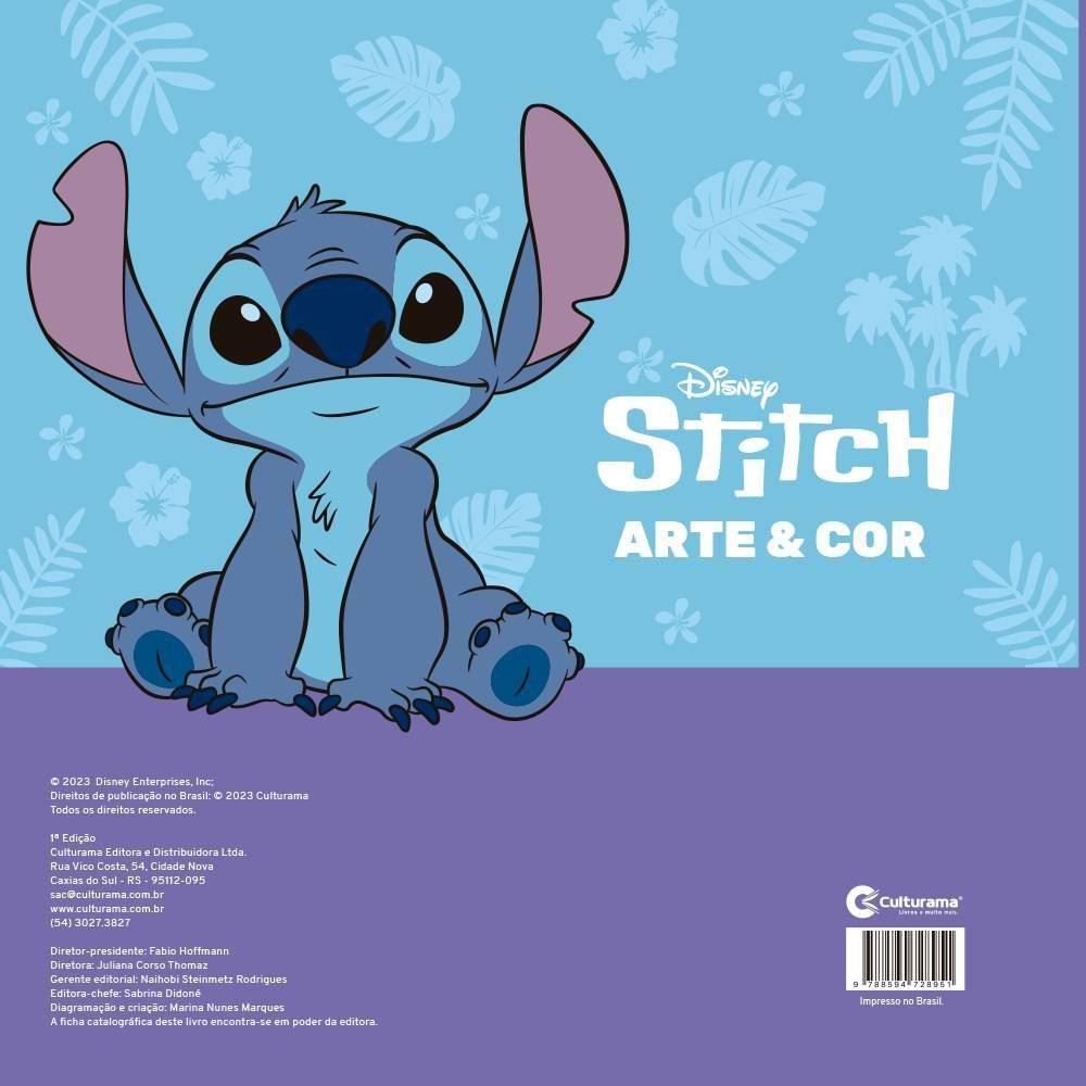Livro Arte E Cor Stitch Culturama - 020520215