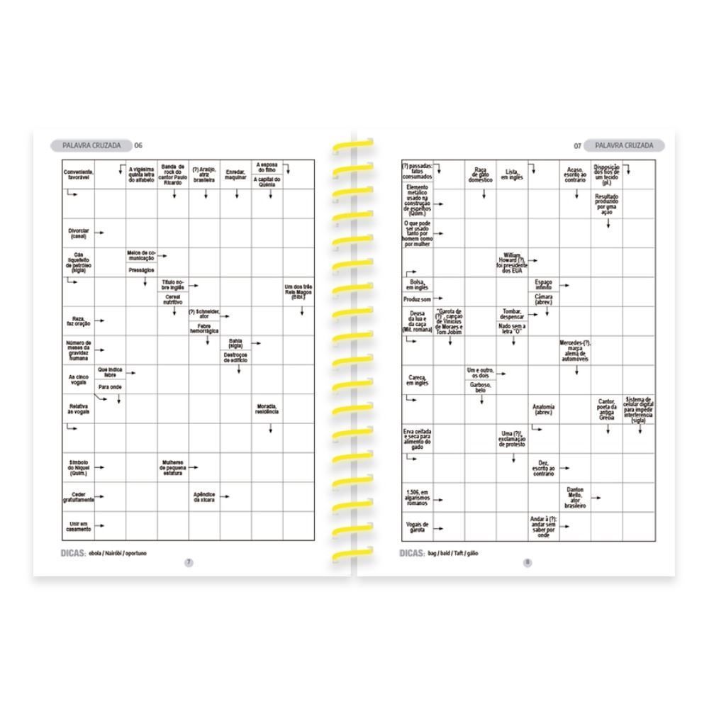 Livro Caça Palavras e Palavras Cruzadas Volume 2 - Culturama Editora