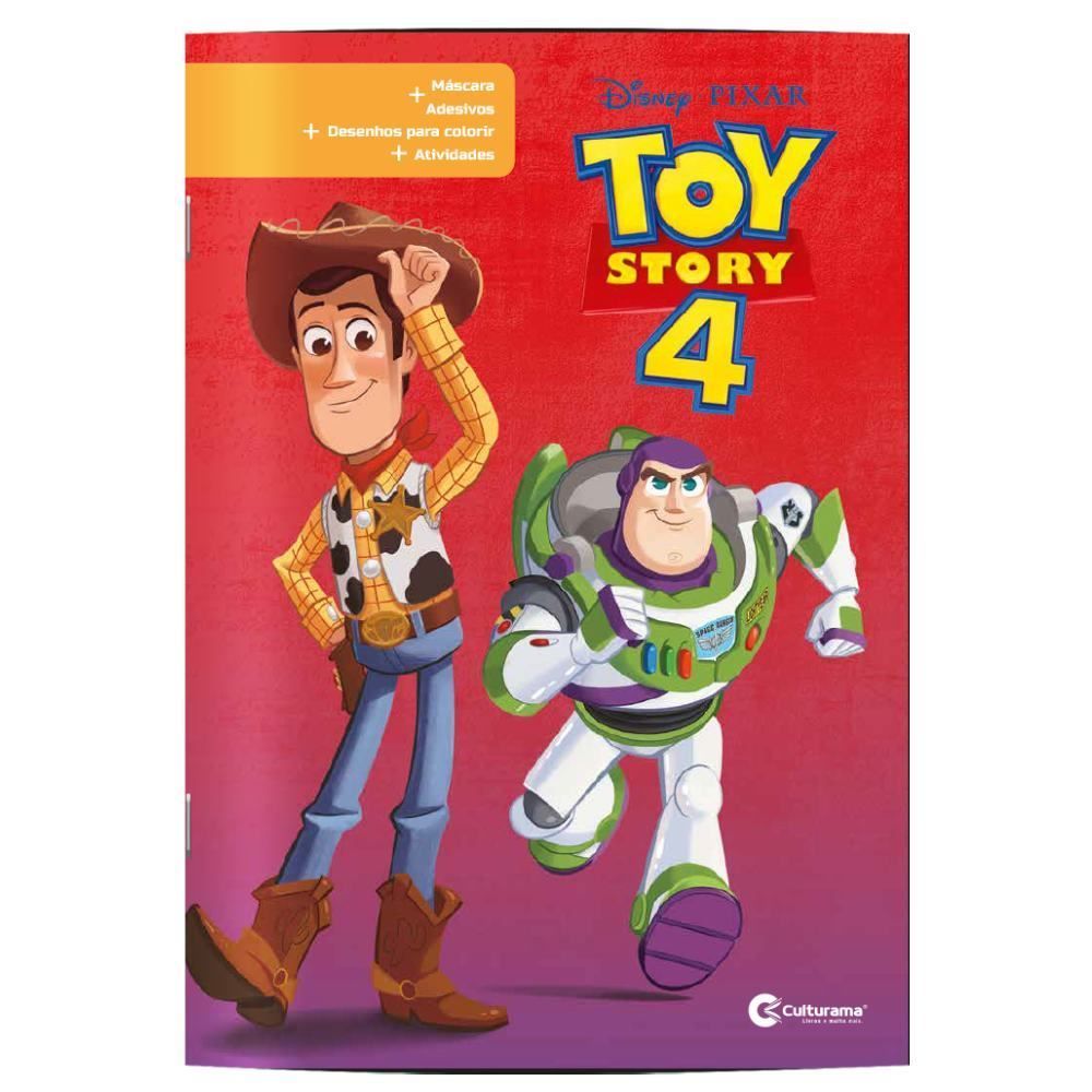 Livro Adesivos e Atividades Toy Story - Culturama