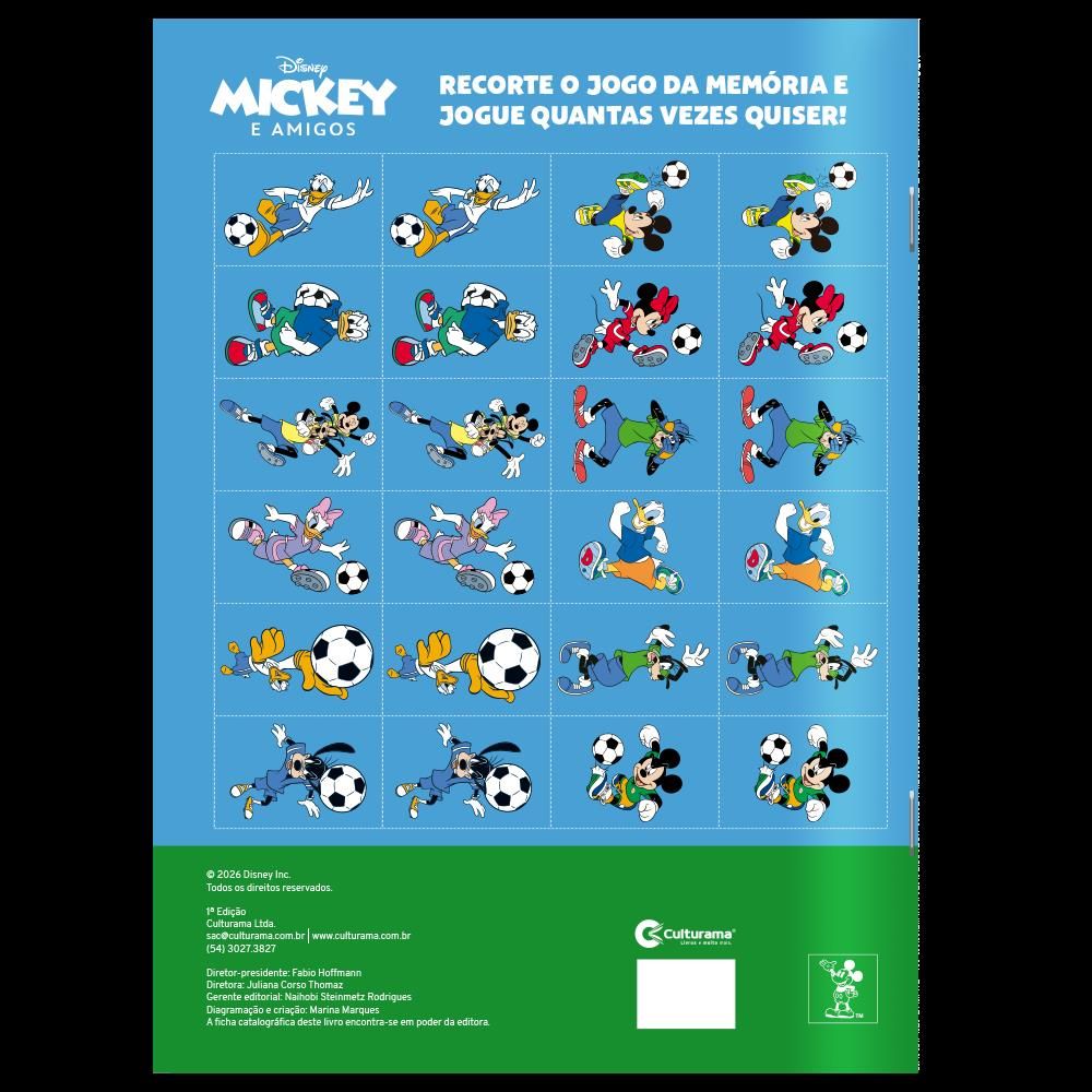 Livro de Atividades Disney em Campo