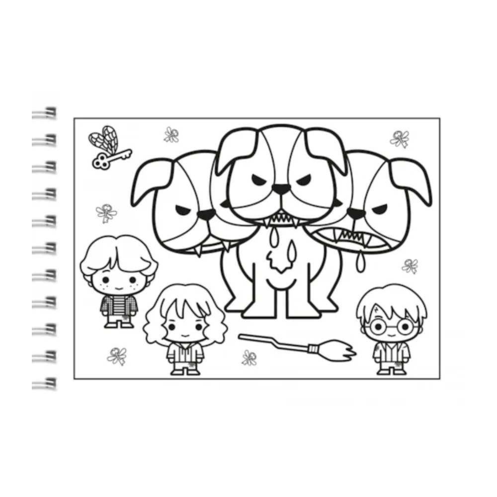 Livro De Colorir Comfy And Cozy Harry Potter - Ciranda Cultural