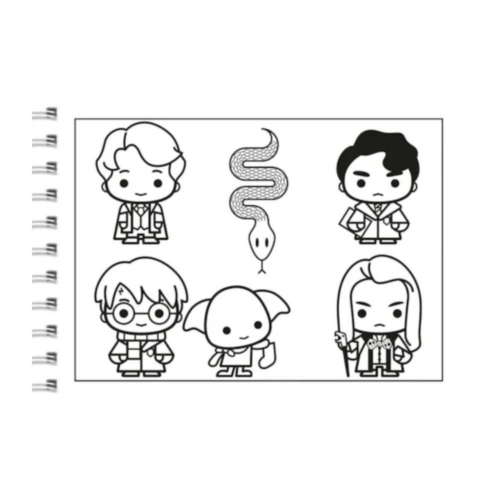 Livro De Colorir Comfy And Cozy Harry Potter - Ciranda Cultural