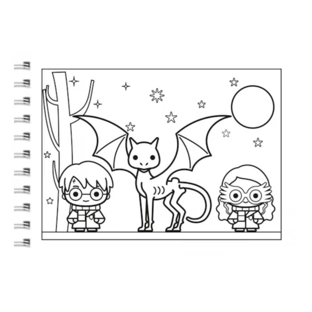 Livro De Colorir Comfy And Cozy Harry Potter - Ciranda Cultural