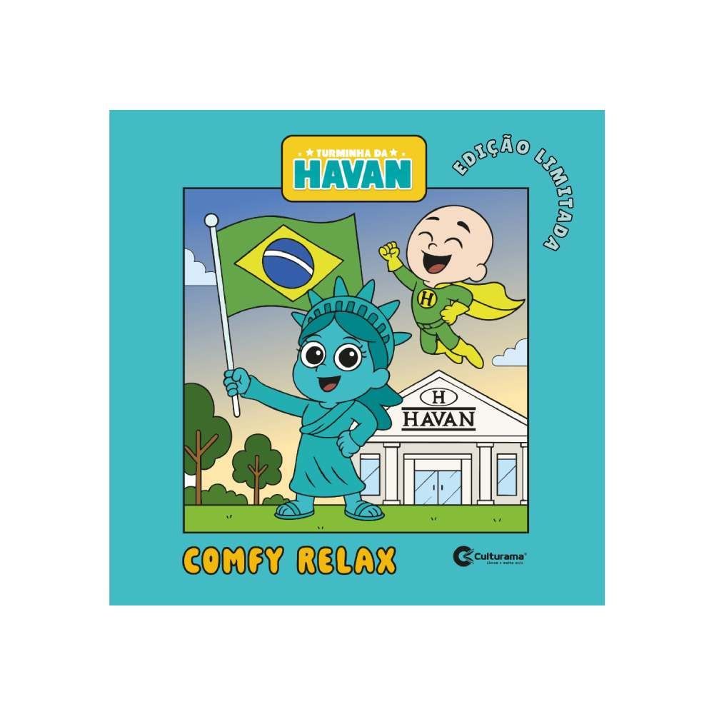 Livro De Colorir Comfy Relax Turminha Da Havan - Culturama