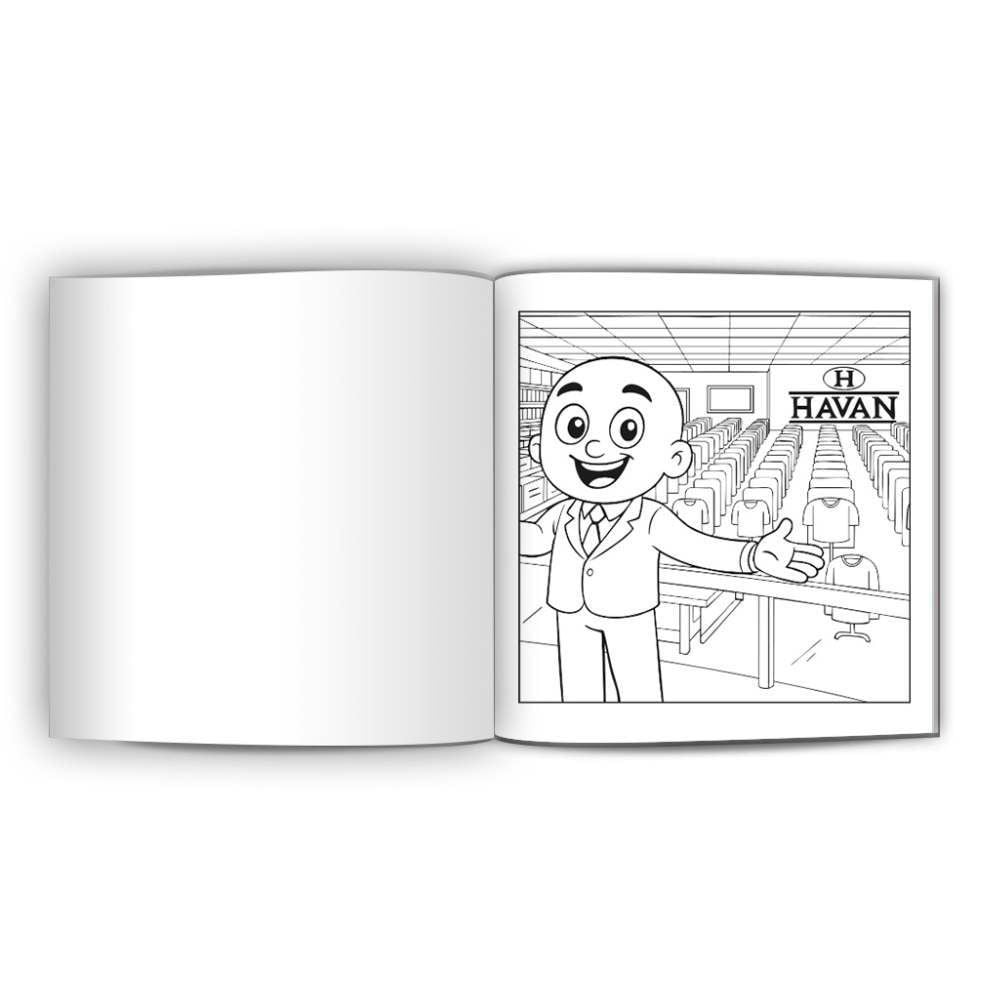 Livro De Colorir Comfy Relax Turminha Da Havan - Culturama