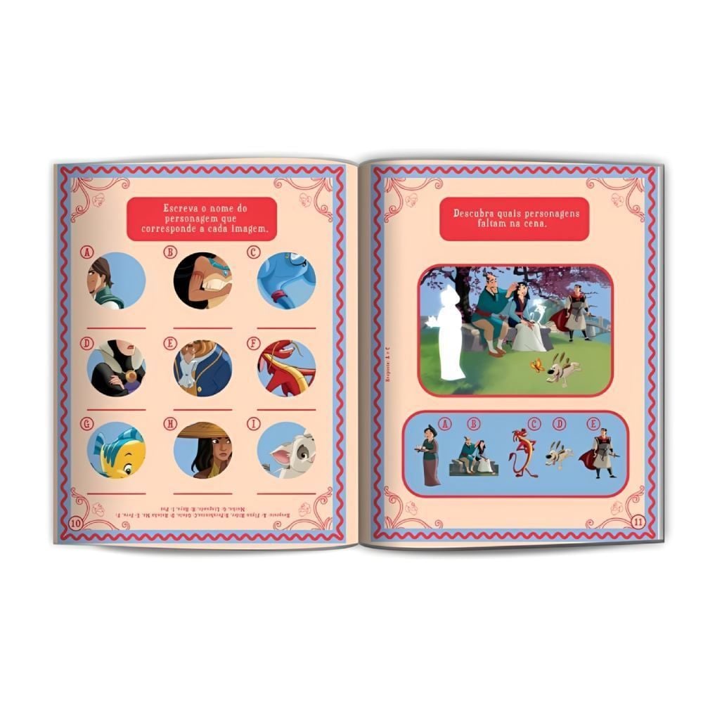 Livro Princesas 500 Adesivos Culturama - Disney