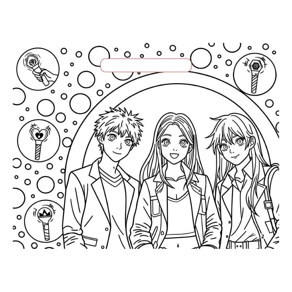 Livro Estrelas do K-Pop Meu Blocão de Colorir