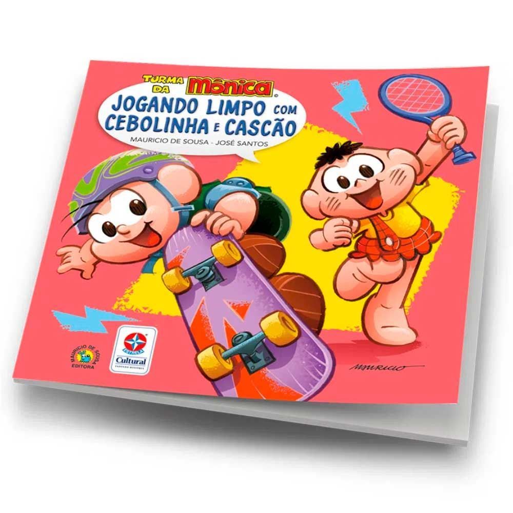Livro Massa Jogando Limpo Com Cebolinha E Cascão Estrela - 3005101300021
