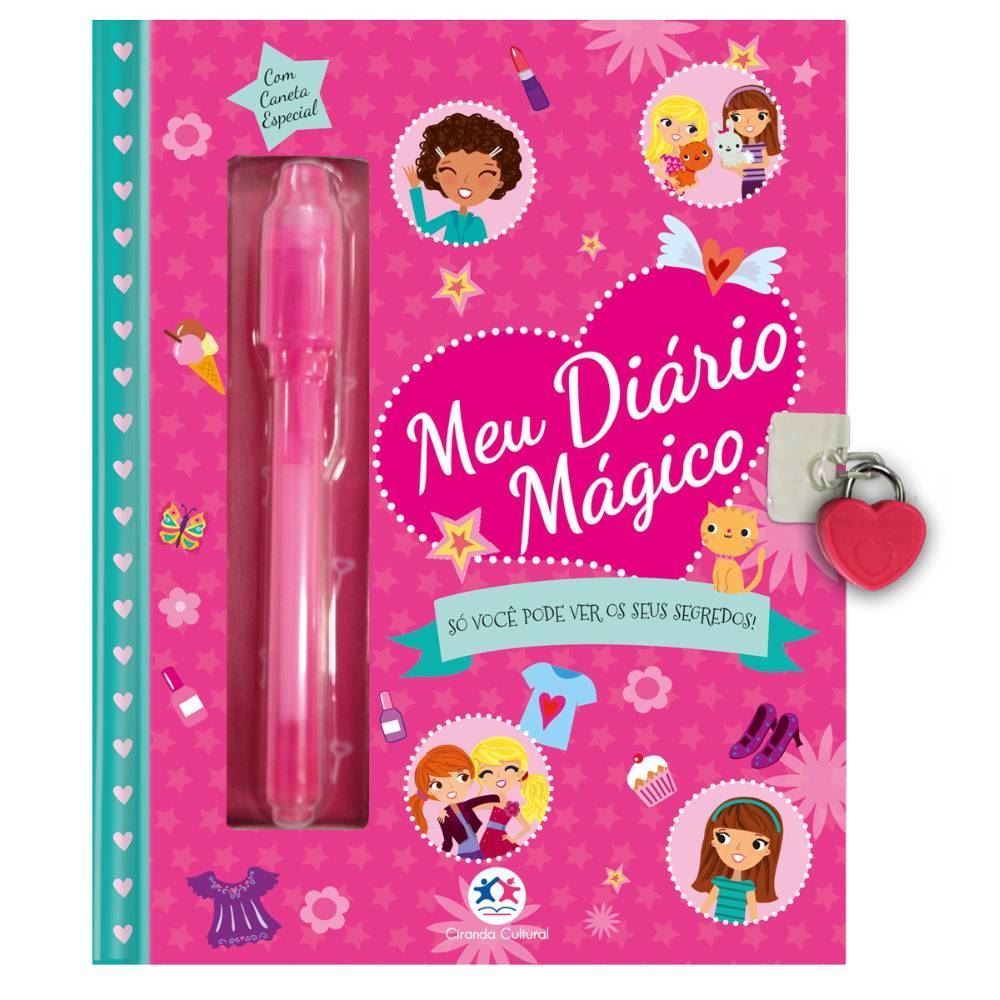 Livro Meu Diário Mágico Ciranda Cultural - 9788538066477