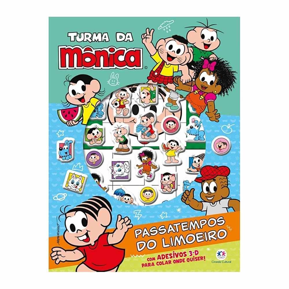 Livro Turma da Mônica Passatempos do Limoeiro - Ciranda Cultural