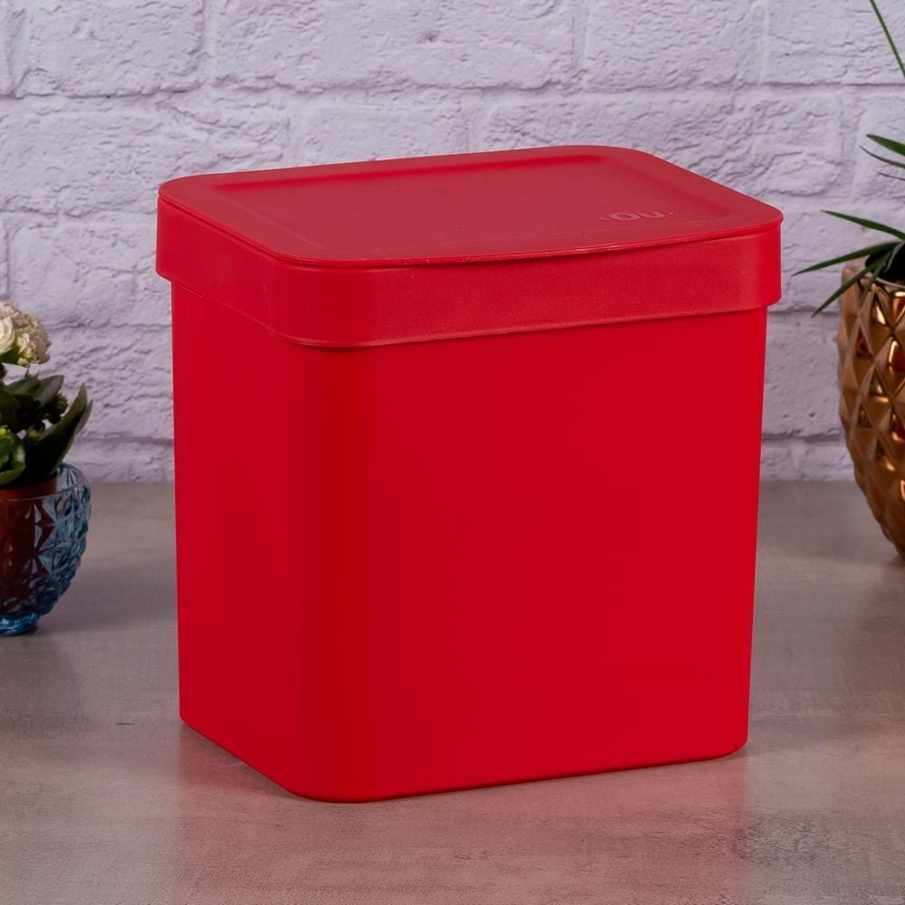 Lixeira 2,5 Litros Trium Martiplast - Vermelho