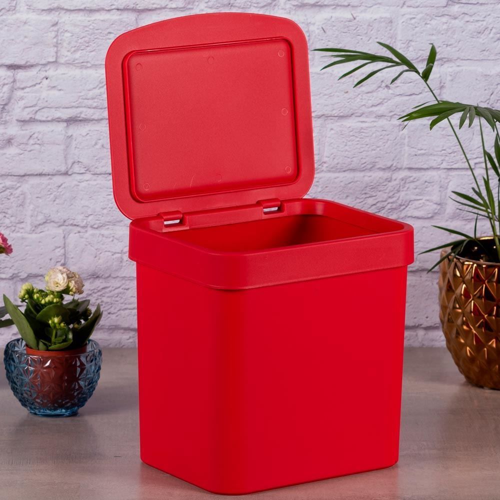 Lixeira 2,5 Litros Trium Martiplast - Vermelho