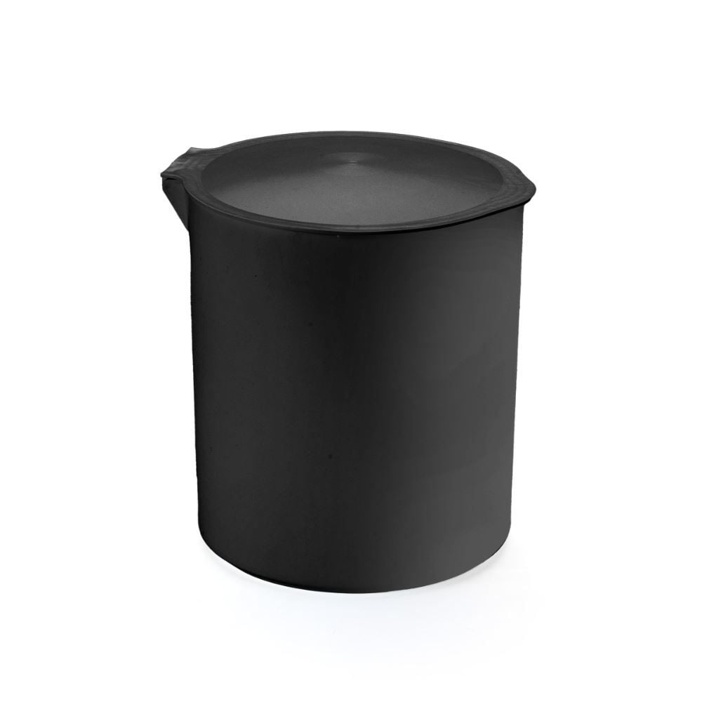 Lixeira 4 Litros Com Aro Interno Black Arthi