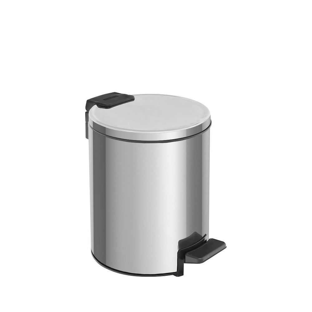 Lixeira Com Pedal Aço Inox Loop Tramontina 3 Litros