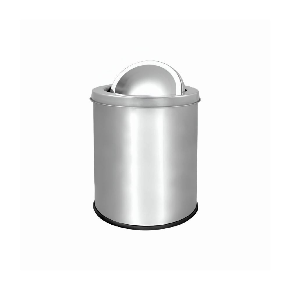 Lixeira Basculante Camesa 3 Litros - Aço Inox