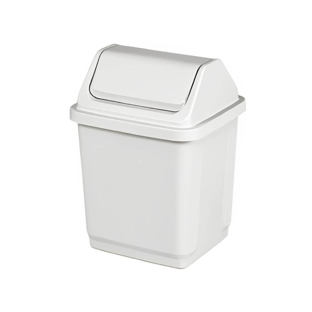 Lixeira Basculante Casablanca 5 Litros Sanremo - Branco