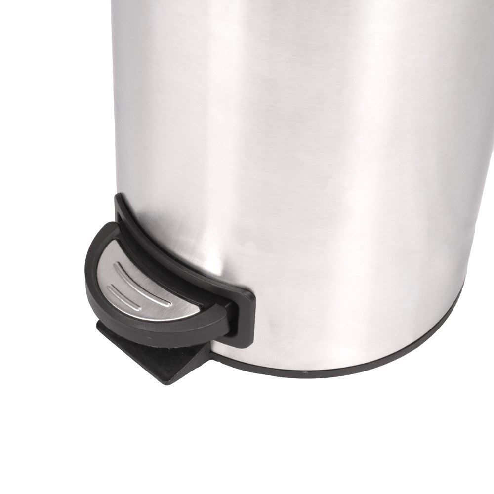 Lixeira Com Pedal Mônaco Havan Casa 5 Litros - Prata