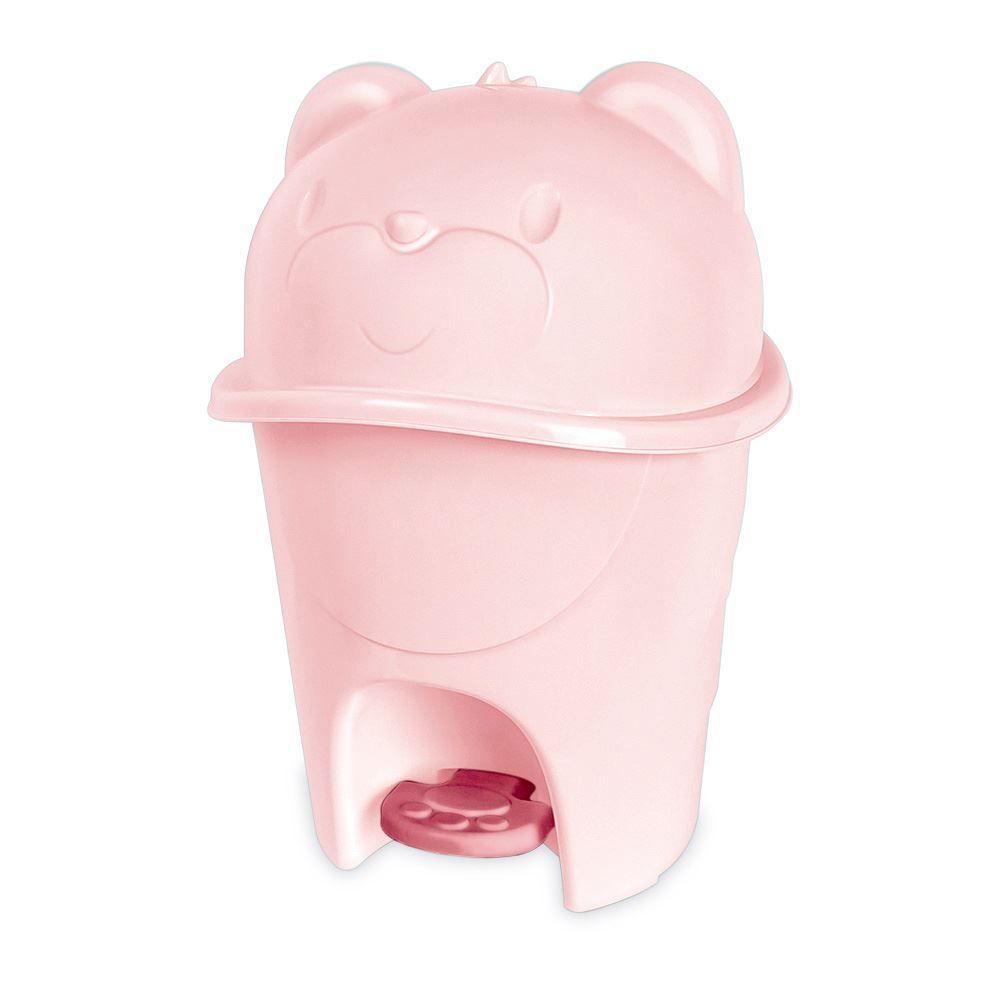 Lixeira Infantil C/ Pedal Fofura 6,5 Litros Havan Baby - Roset