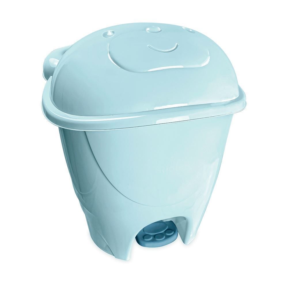 Lixeira Infantil Com Pedal Fofura 12 Litros - Nevoa