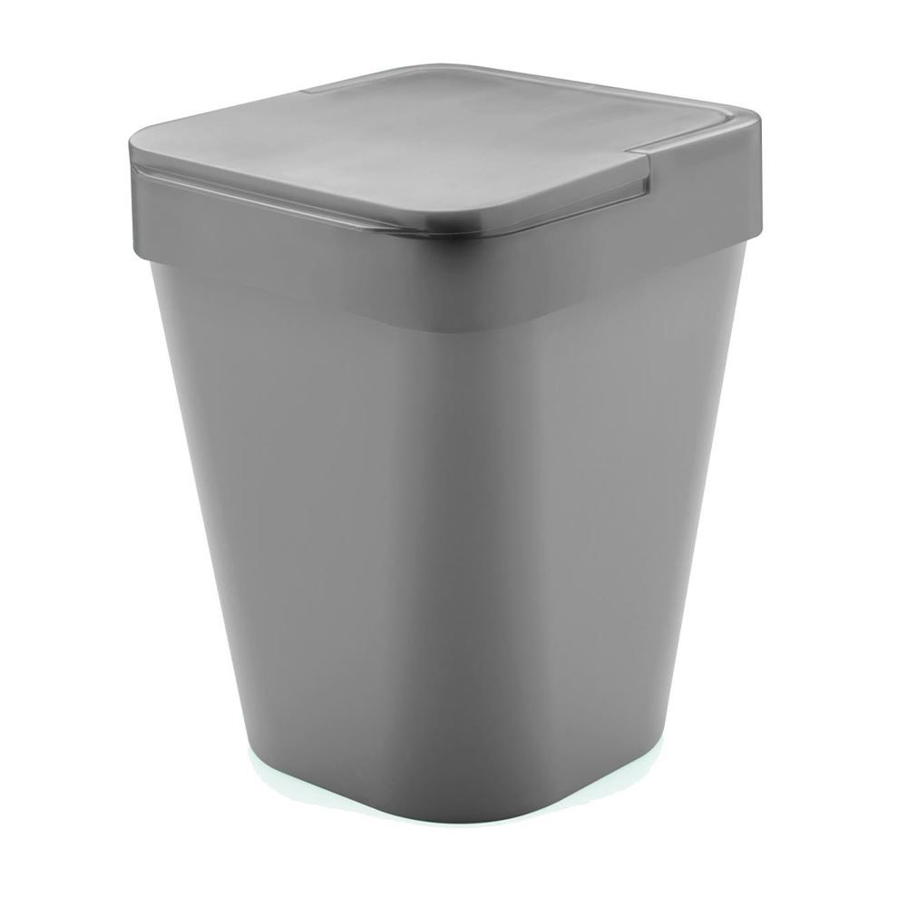 Lixeira Ou Izzy 5 Litros - Chumbo