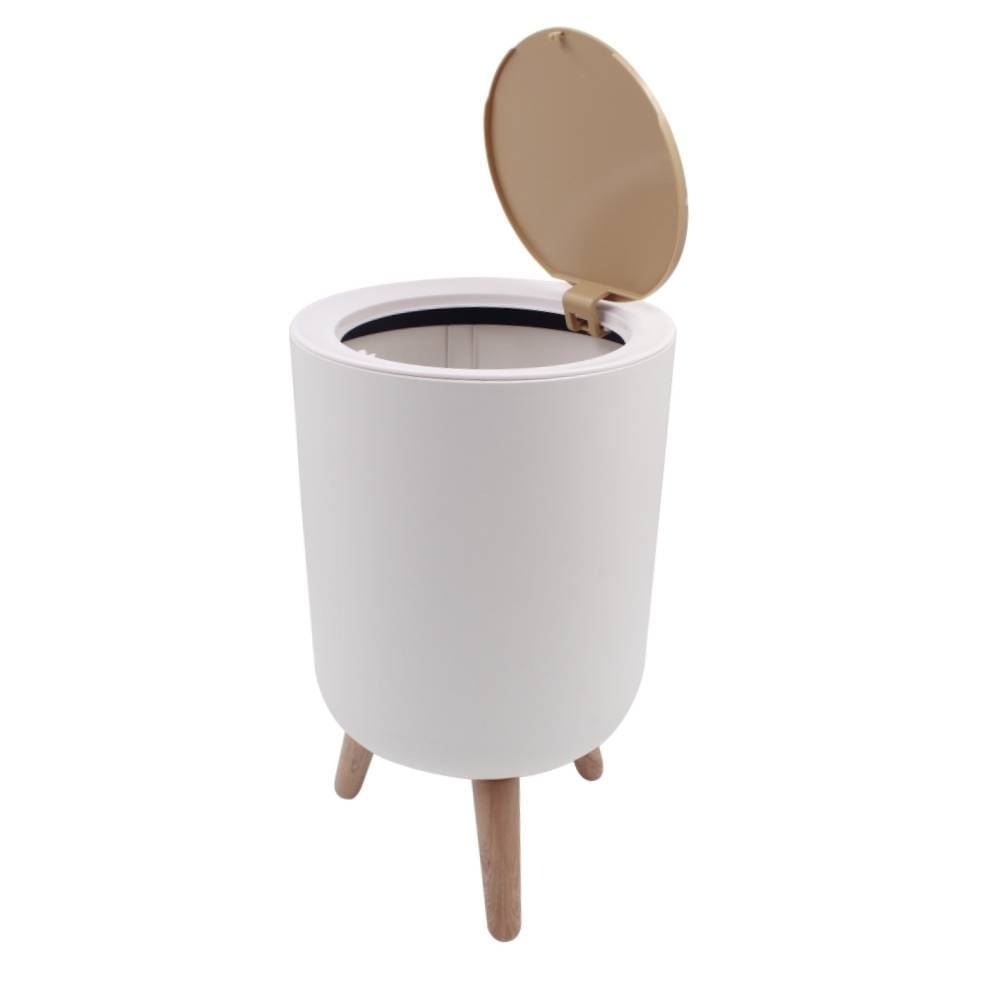 Lixeira Redonda Branca 7 Litros - Havan Casa