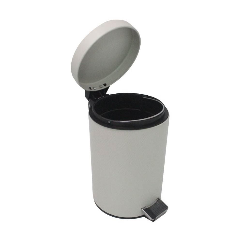 Lixeira Redonda Marrocos Com Pedal 5 Litros Havan Casa - Baunilha