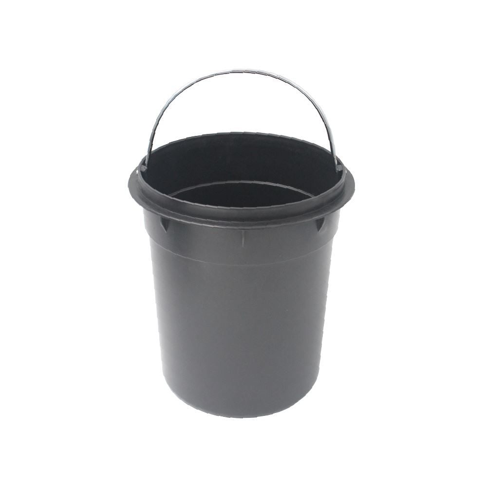 Lixeira Redonda Roma Com Pedal Havan Casa 3 Litros - Preto 