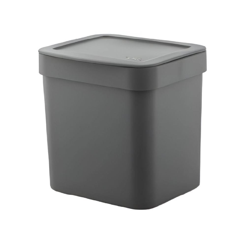 Lixeira Trium Ou 2,5 Litros - Chumbo