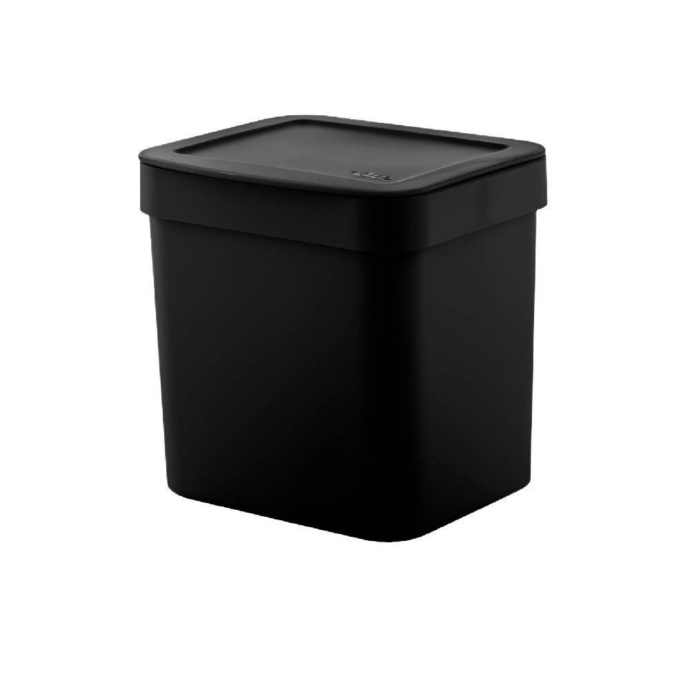 Lixeira Trium Ou 4,7 Litros - Preto
