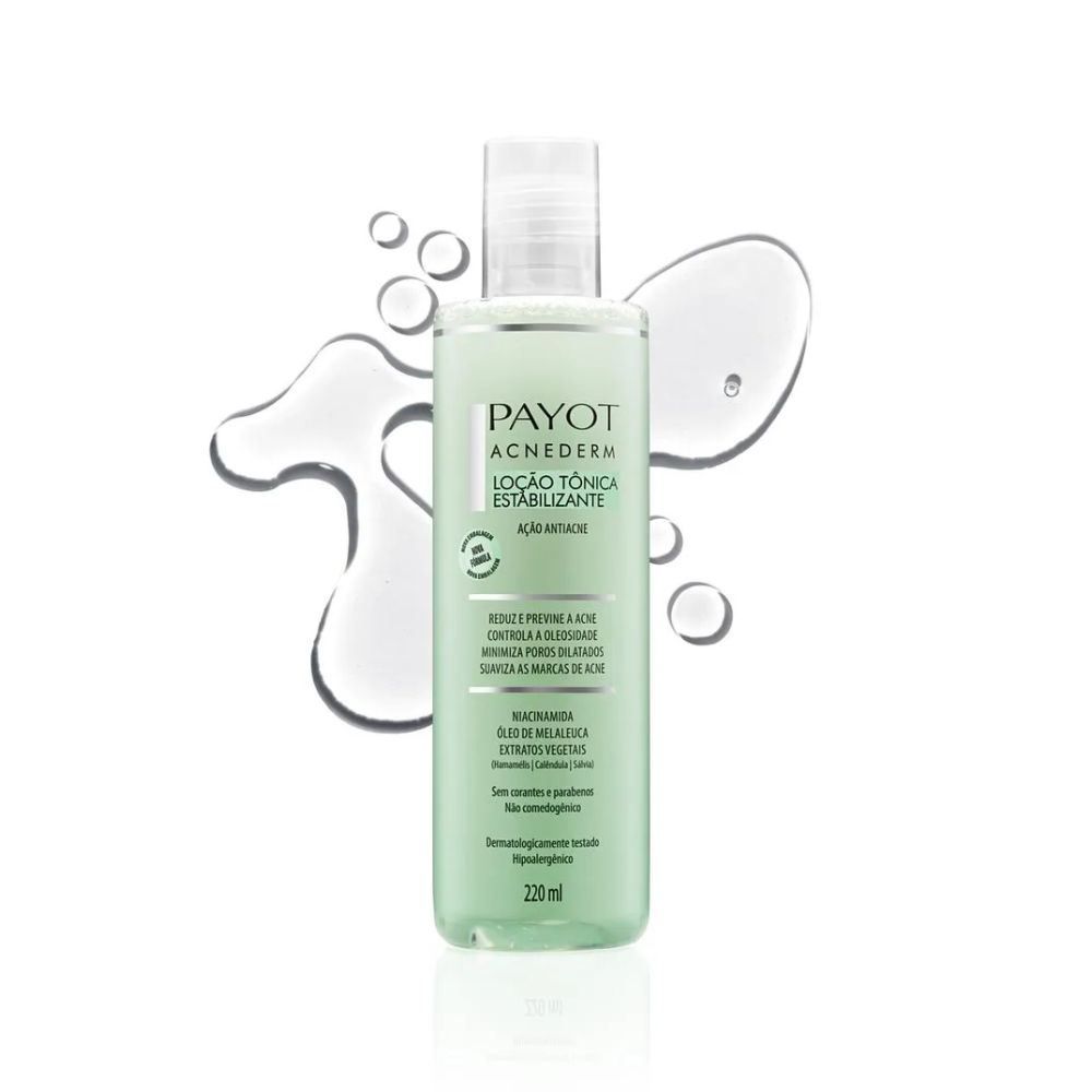 Loção Tônica Estabilizante Acnederm Payot - 220ml