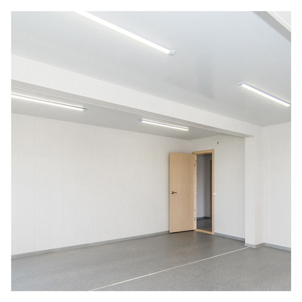 Luminária Led De Sobrepor 36W 120Cm Line Taschibra Branco - Bivolt