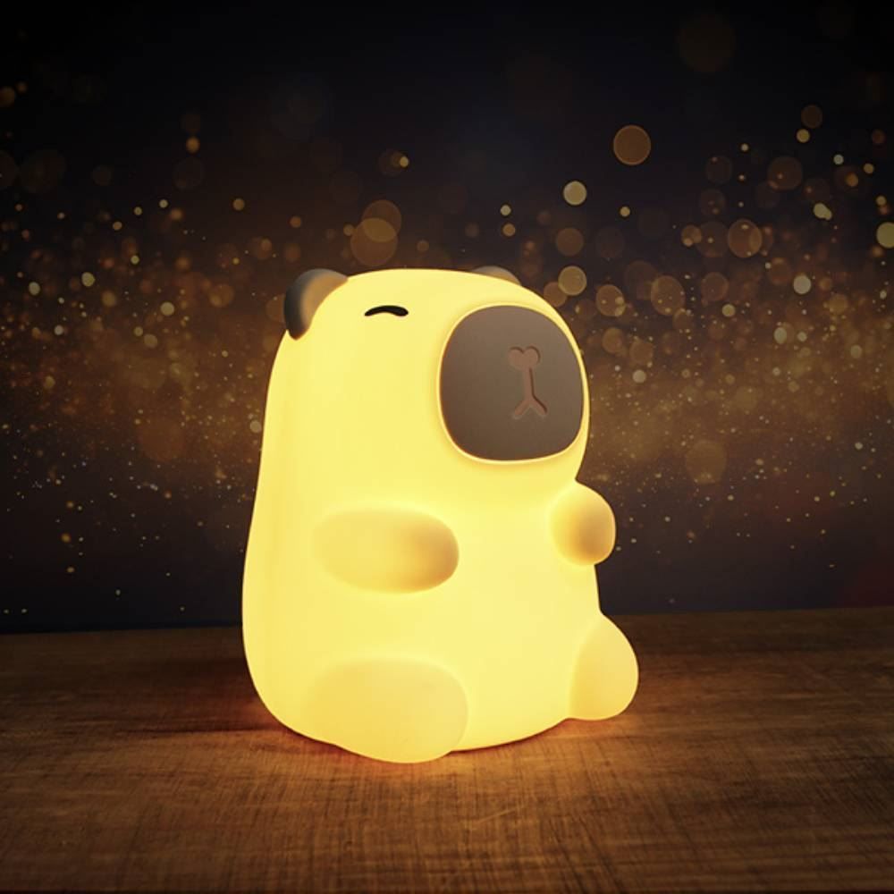 Luminária Soft Led Taschibra Silicone Recarregável - Capybara