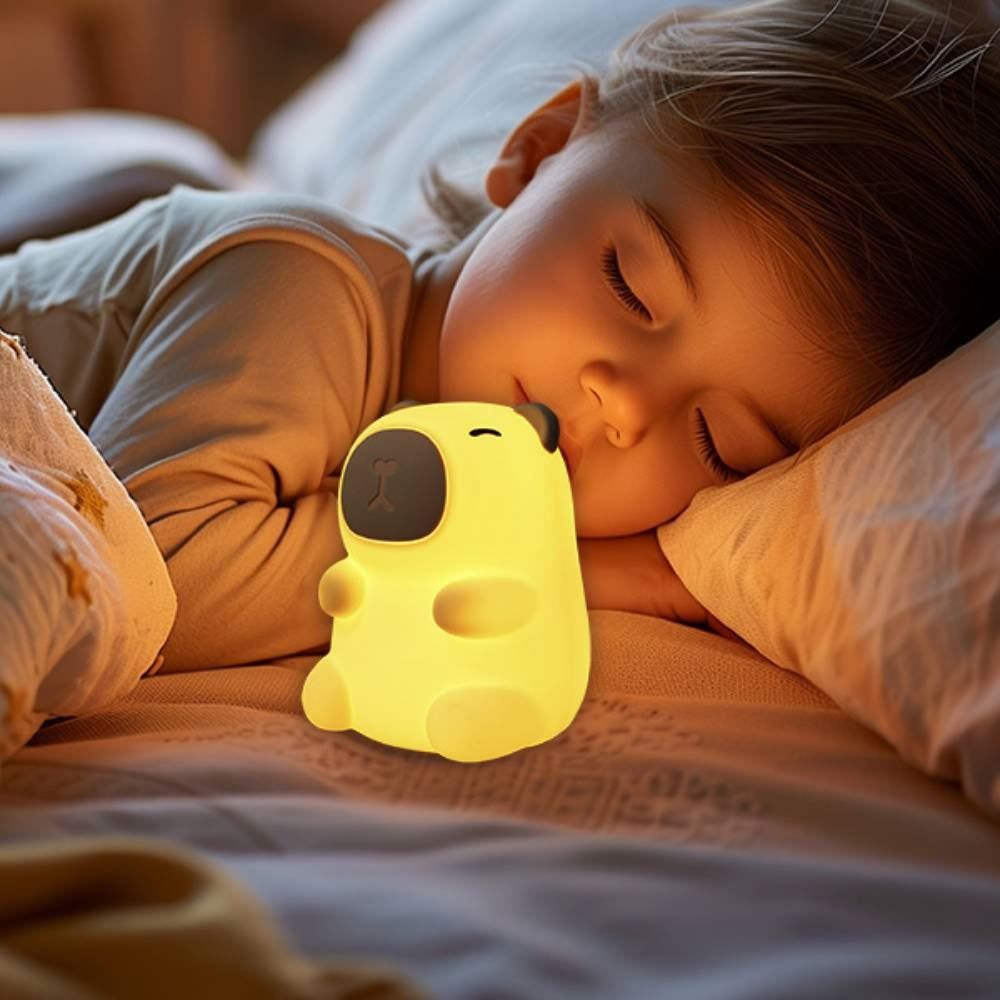 Luminária Soft Led Taschibra Silicone Recarregável - Capybara