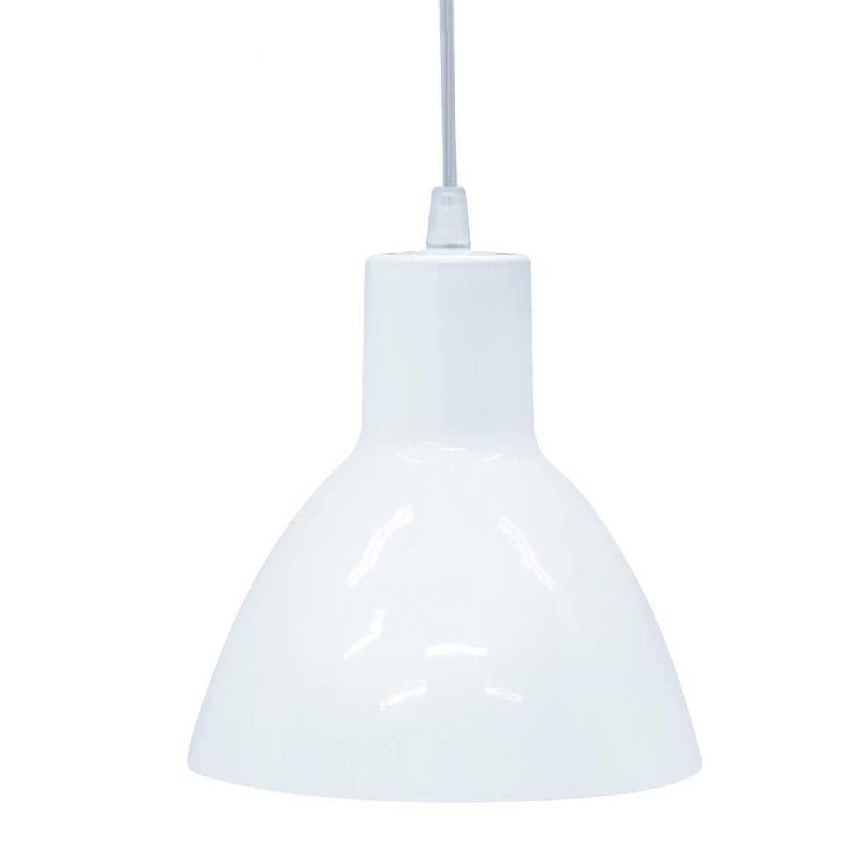 Pendente 1Xe-27 Bivolt Td622 Taschibra - Branco