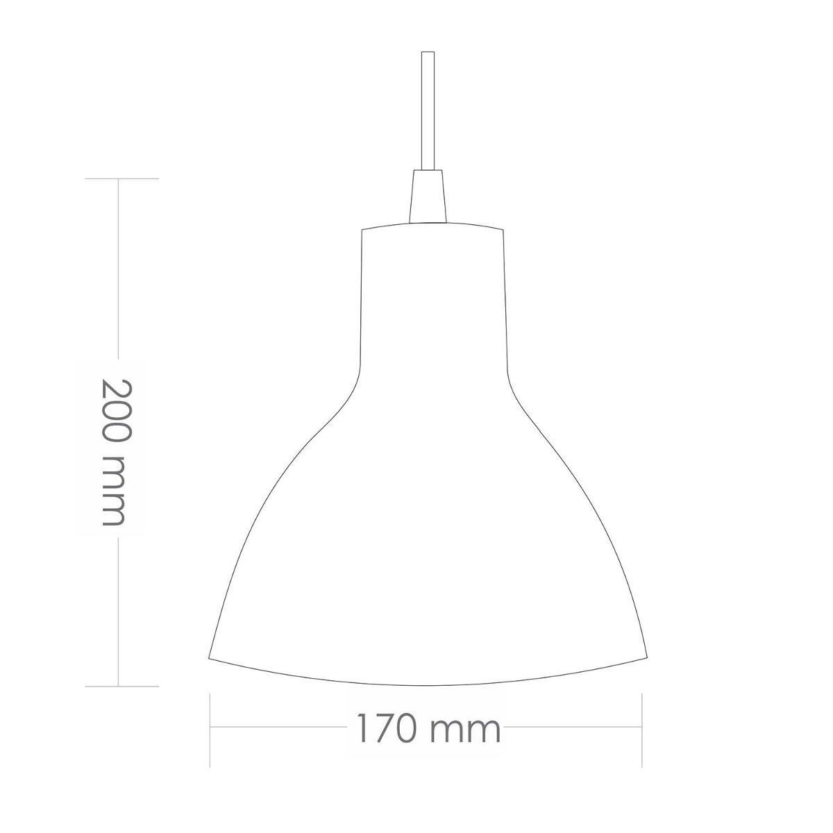 Pendente 1Xe-27 Bivolt Td622 Taschibra - Preto