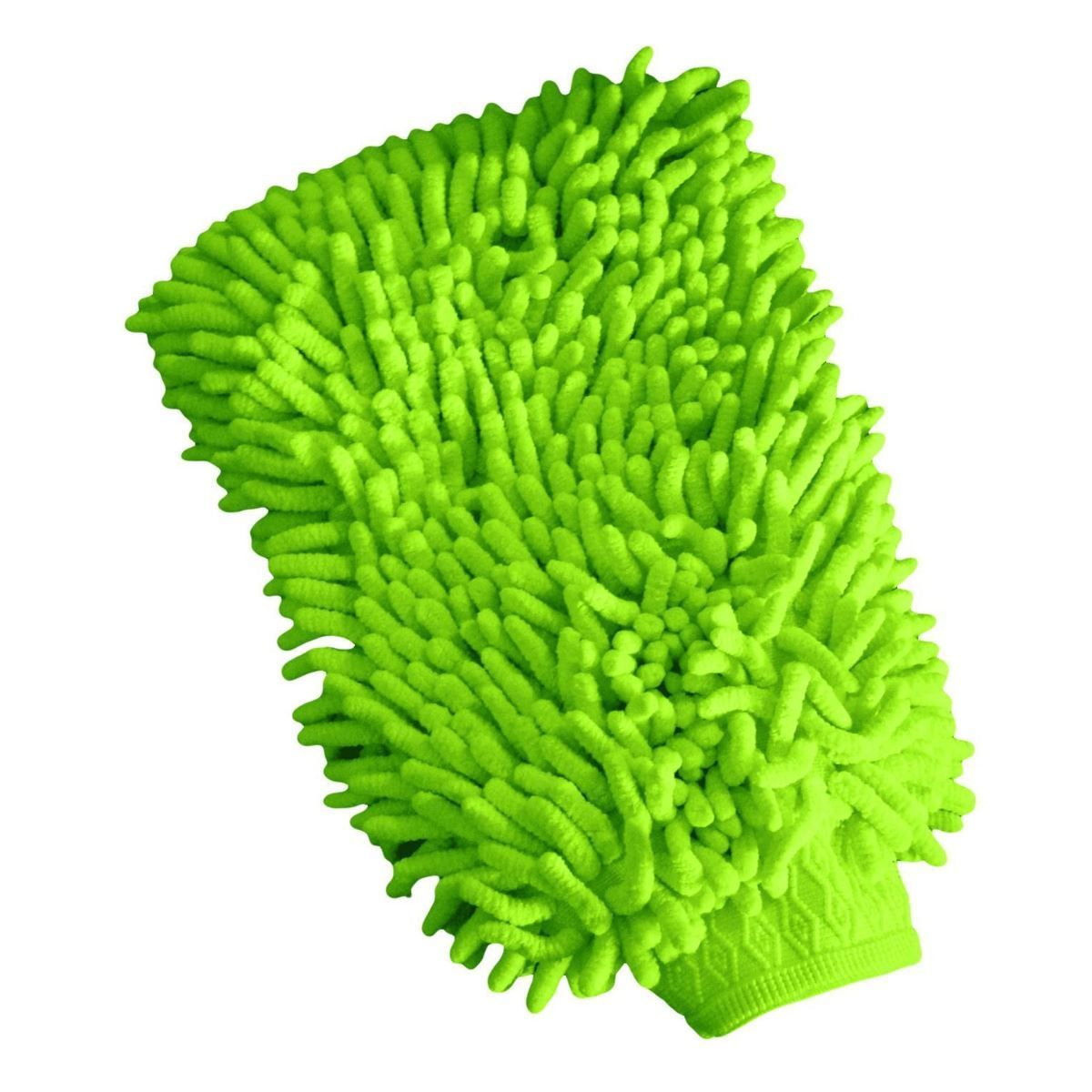 Luva De Microfibra Para Auto Luxcar - Verde