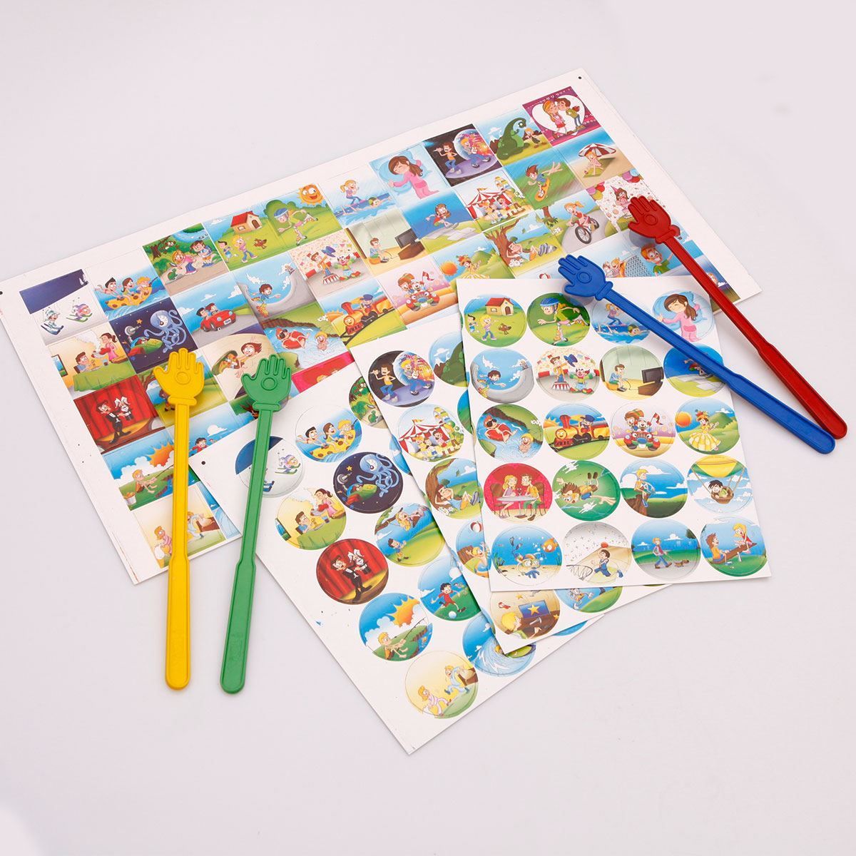 Mãozinha que Bate Bate Férias Animada 50 Fichas Toia - DIVERSOS