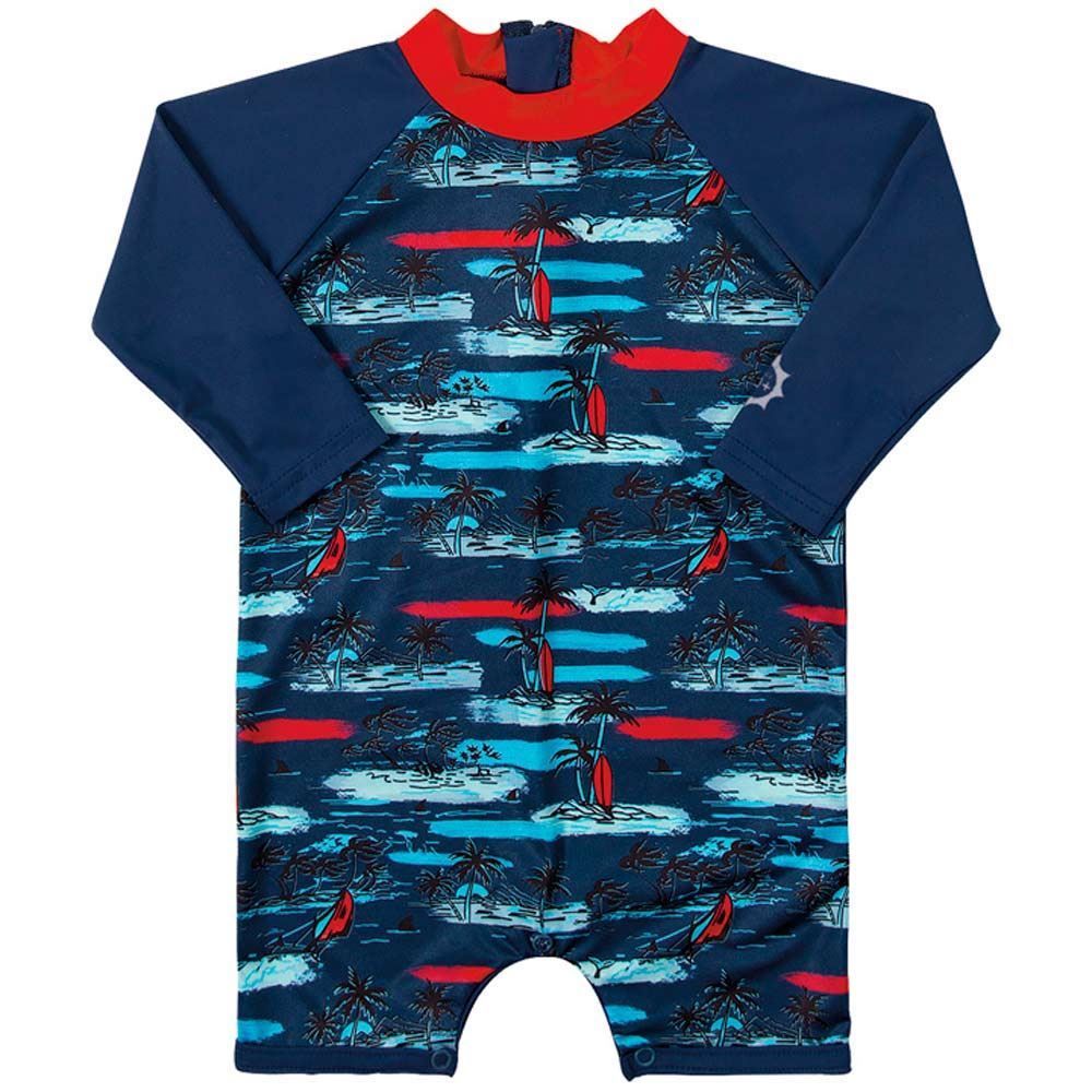 Macacão 1 a 3 Anos Proteção UV Marlan Malhas