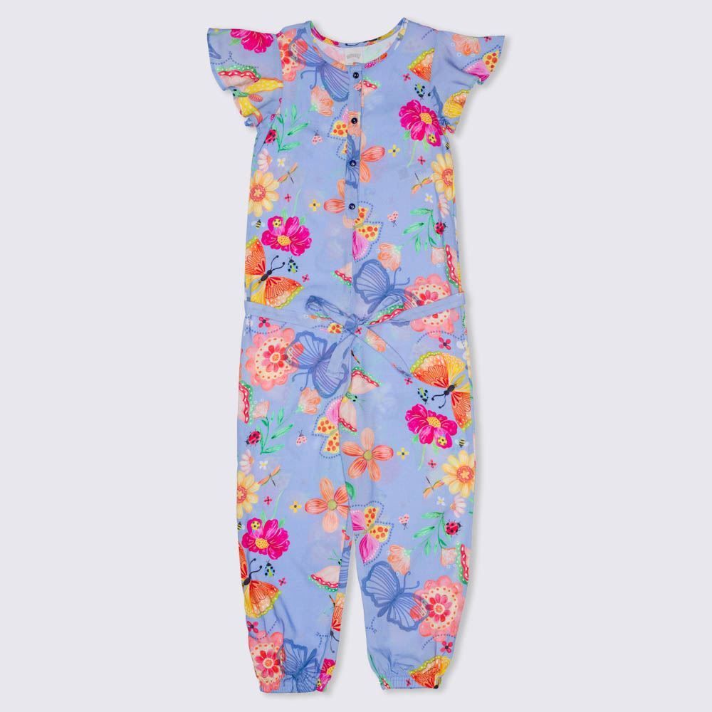 Macacão 1 a 3 anos Tecido Rayon Carmel Alakazoo