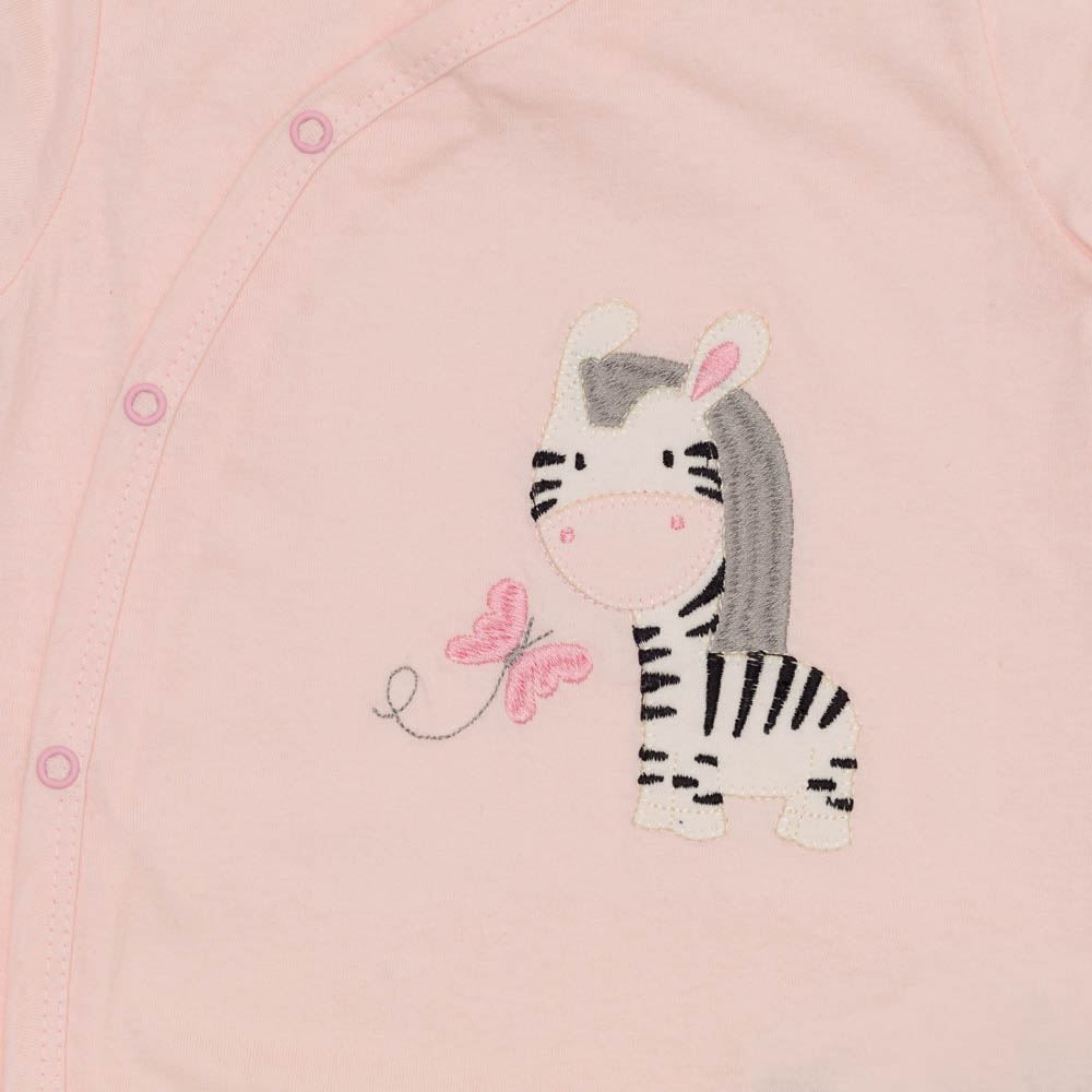 Macacão de Bebê Malha Zebra Yoyo Baby