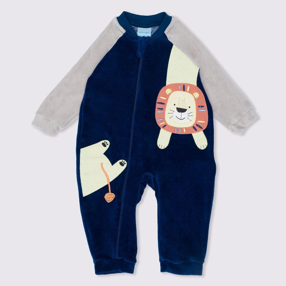 Macacão de Bebê Menina Plush Leão Yoyo Baby