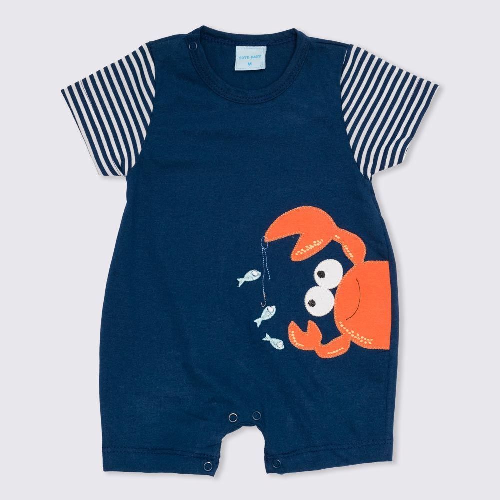 Macacão de Bebê Menino Caranguejo Yoyo Baby