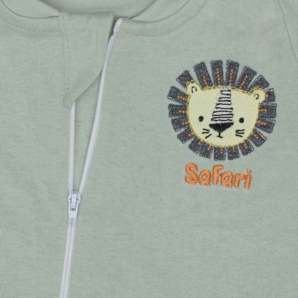 Macacão de Bebê Menino Malha Safari Yoyo Baby